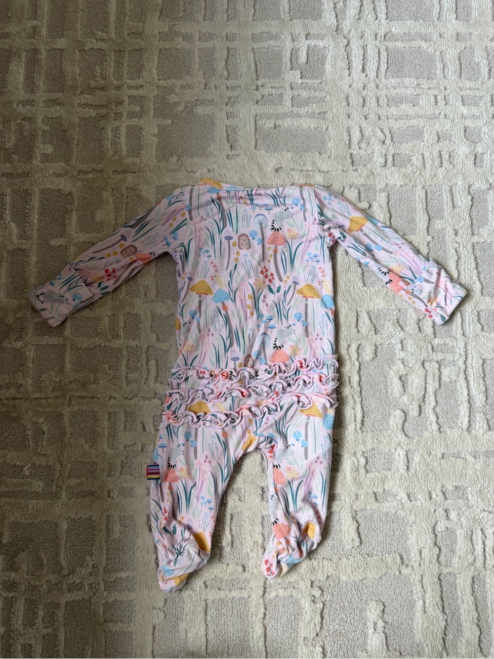 MAGNETIC ME Modal Magnetic Ruffle Footie - Picture 5 of 7